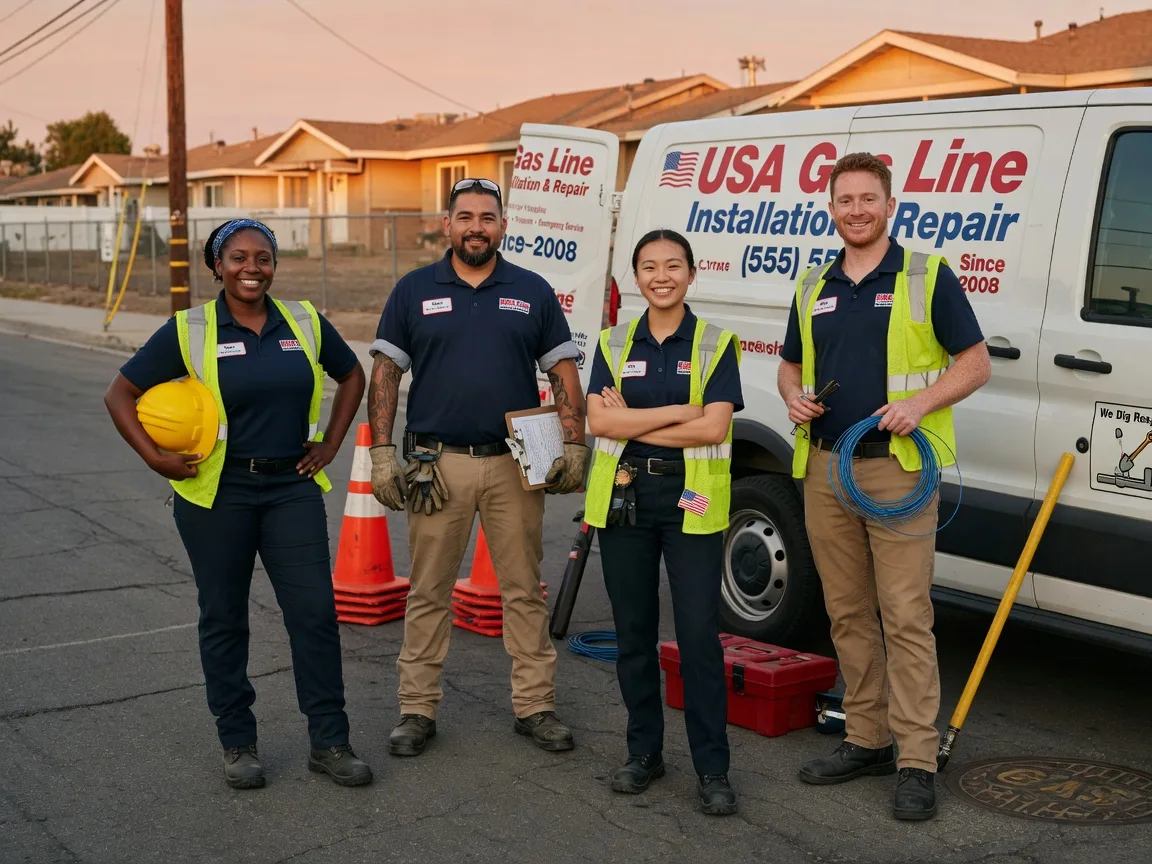 Gas Line Installation company in Delco, NC